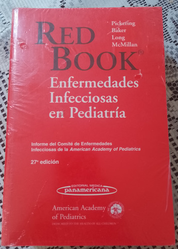 Red Book Enfermedades Infecciosas En Pediatría Nuevo 70$