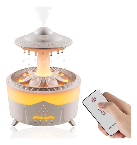 Humidificador De Nube De Lluvia Goteo De Agua, Difusor Con