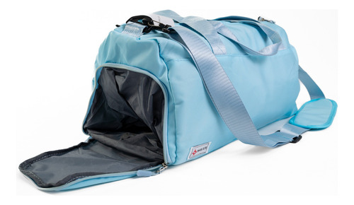 Travel Elite Sport Bag Mochila Gym Para Gimnasio o Viaje  Color Azul
