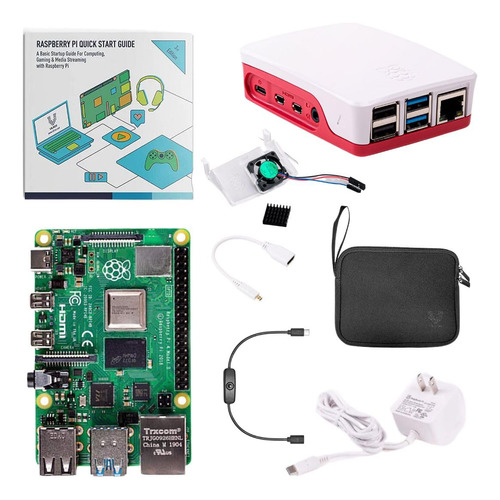 Vilros Kit Básico De Inicio Para Raspberry Pi 4 Modelo B C.