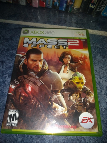 Xbox 360 Live Videojuego Mass Effect 2 Original Fisico