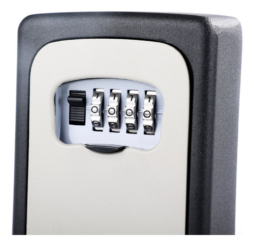 Caja de Seguridad para Llaves con Clave Resistente y Segura – Fijación en Muro – Ideal para Hogar, Oficina o Airbnb – Color Negro