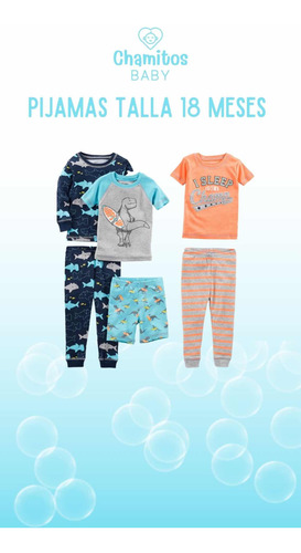 Pijamas Talla 18 Meses