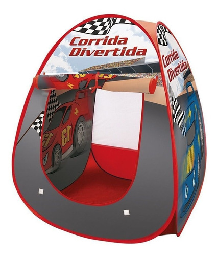 Barraca Infantil Meninos Corrida Divertida Dobrável Colorida