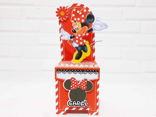 Arquivo De Corte Minnie Vermelha 52