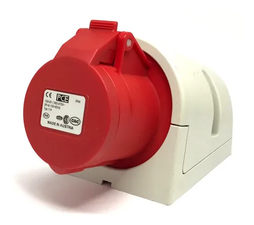 comprar Enchufe Industrial Hembra Sobrepuesto 3p+t 16a Ip44 380v