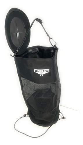 Boat Trix - Bolsa De Basura Reutilizable, Lavable, De Malla
