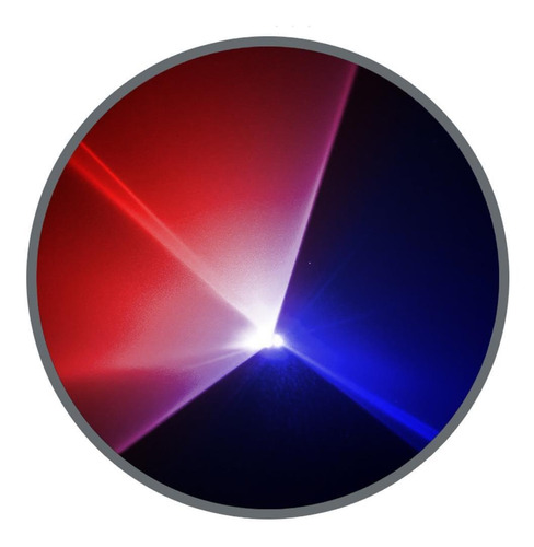 Imagen 6 de 6 de Láser Doble Rb Alienpro Star Rojo 150mw + Azul 500mw - S002