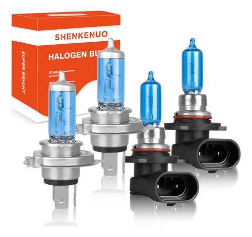 Kit De Faros Halógenos 9003 Para Kia Rio 2012-2017 2018 2019