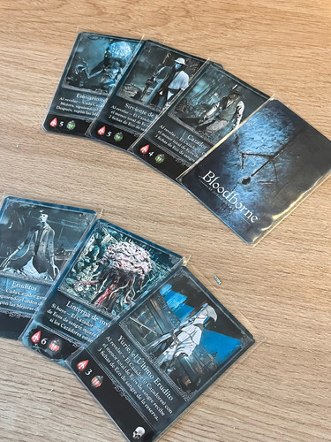 Juego De Mesa Bloodborne El Juego De Cartas Artesanal