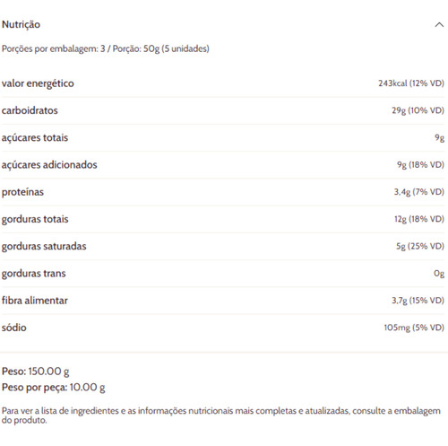 Kit 10 Biscoitos Com Fibras Digestive Sem Glúten 150g Schar