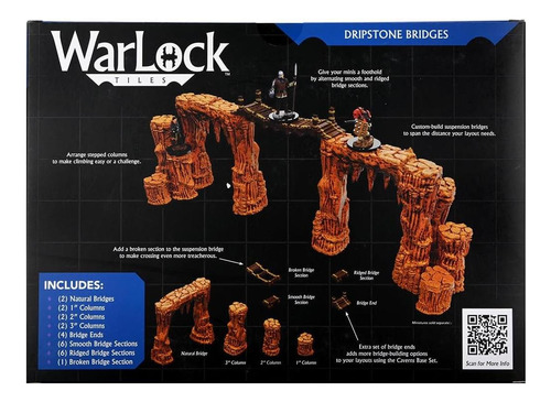 Warlock Tiles: Accesorio Puentes De Dripstone