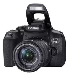 Cámara Canon Eos 850d/ Rebel T8i + Lente 18-55mm