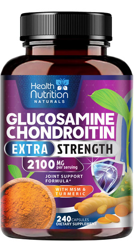 Glucosamina Con Sulfato De Condroitina, Crcuma, Msm, Boswell