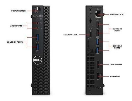 Cpu Dell Optiplex 3050 Mini Core I5 7ger 8gb 240 Ssd - Novo