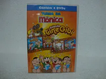Comprar Box 04 Dvds Turma Da Mônica- Coleção Cine Gibi 1, 2, 3 & 4