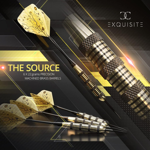 V Cc-exquisite Juego De Dardos Premium Punta De Acero -...