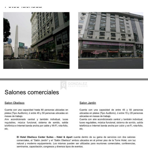 Imagen 3 de 14 de Turístico Hotel En Venta Ubicado En Ciudad Autónoma De Buenos Aires, Capital Federal, Buenos Aires