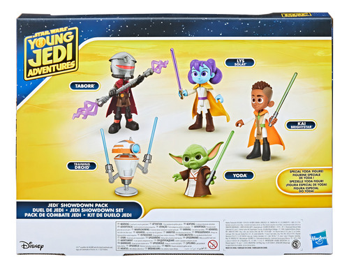 Star Wars Young Jedi Adventures, pacote de combate Jedi