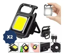 Comprar Linterna Recargable Led Cob Luz Potente Llavero Multiusos