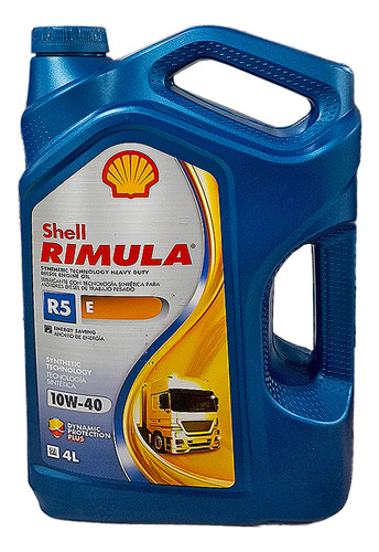 Aceite Shell Rimula R5 10w40, 4l