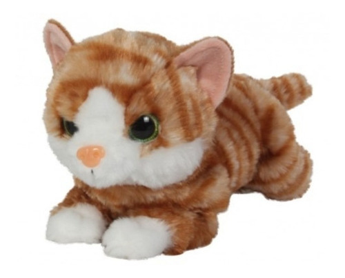 Peluche Gato Acostado 24cm Con Sonido 80100