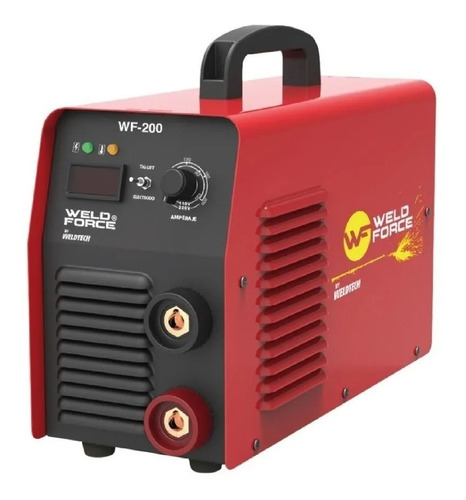 Soldadora Inversor Weld Force 200a Bivoltaje Modelo Wf200