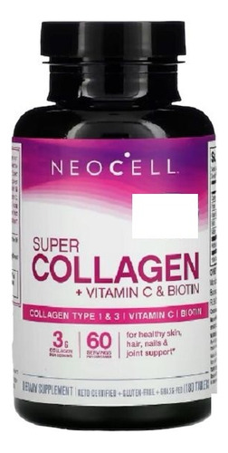 Neocell Colageno + Vitamina C+ Biotina - 360 Tabletas