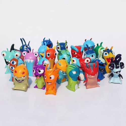 Cyz 24pcs Slugterra Figura Juguete Modelo Niños Navidad