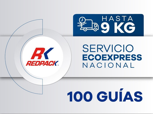 Imagen 1 de 1 de 100 Guías Prepagadas Ecoexpress Hasta 9 Kg