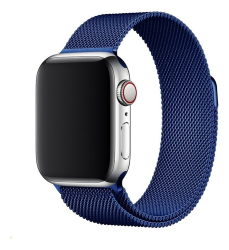 Pulseira Loop Milanese Para Apple Watch 38mm 40mm 42mm 44mm