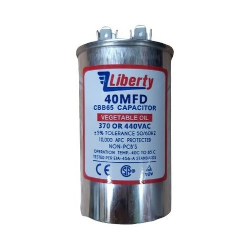 Capacitor 40uf ±5% 450vac 