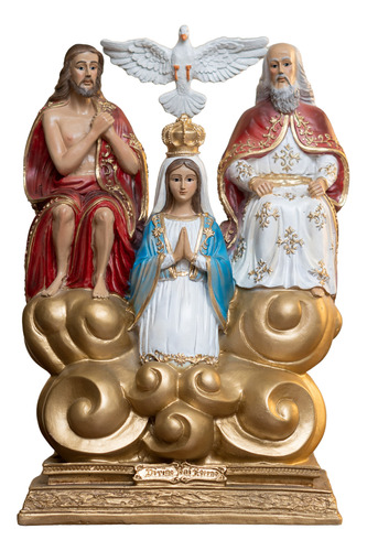 Divino Pai Eterno Resina Com 22cm De Altura
