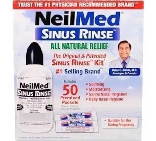 Neilmed Sinus Rinse Lavado Nasal Incluye 1 Botella De 240 Ml
