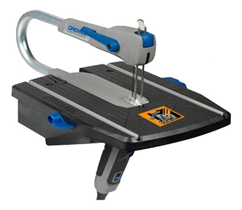 Imagen 1 de 1 de Sierra caladora Dremel Motosaw 70W 220V-240V guía paralela, hojas, maletín y manual