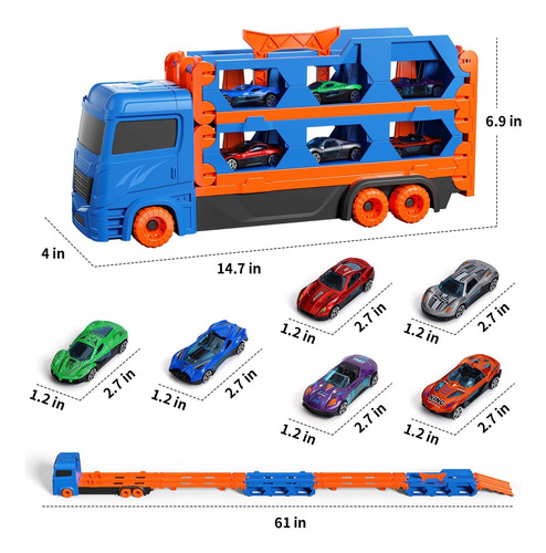 Ihaha Juguetes Para Niños De 3, 4, 5, 6 Años, Juguetes De Ca