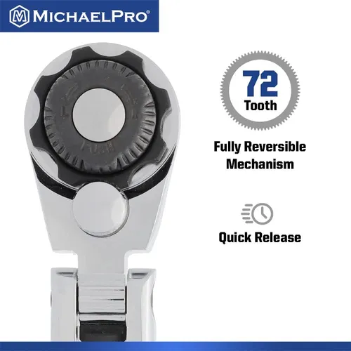 Juego De Trinquete En Y Con Cabezal Flexible Michaelpro Mppi
