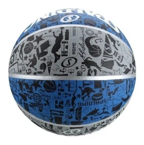 Imagem 3 de 4 de Bola Basquete Spalding Nba Graffiti
