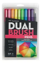 Comprar Set De Marcadores Tombow Dual Brush Brillantes X 10 Und