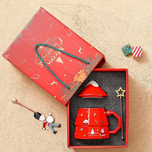 Taza De Cerámica De Navidad Taza De De Navidad Taza De Té