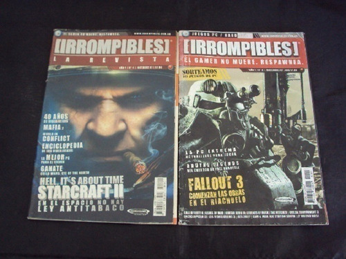 Pack Revista De Videojuegos Irrompibles - 2 Ejs