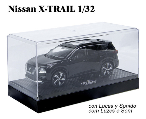 Miniatura De Coche De Metal Nissan X-trail Con Exposición Ac