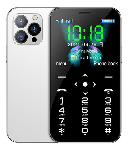 Soyes D13 Mini Card Teléfono 900mah Dual Sim Tipo-c Sos