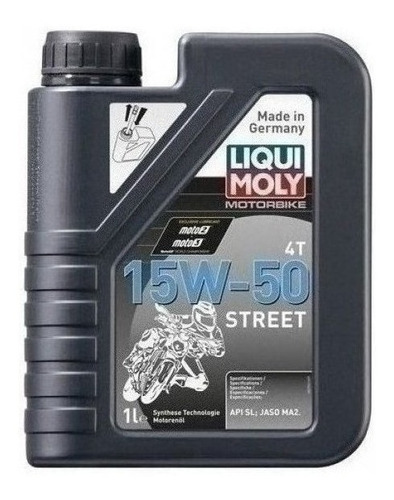 Liqui Moly Aceite Moto Sintetico 15w50 Street