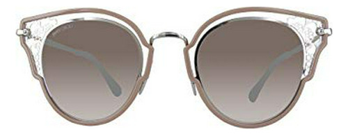 Gafas De Sol - Jimmy Choo Dhelia-s 9fz Nude-palladium Dhelia