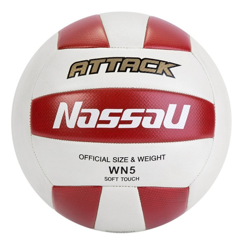 Pelota De Voley Tricolor N° 5 Apto Profesional Soft Touch 