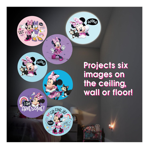 Projectables De Disney Disney Minnie Mouse Lideró La Luz A