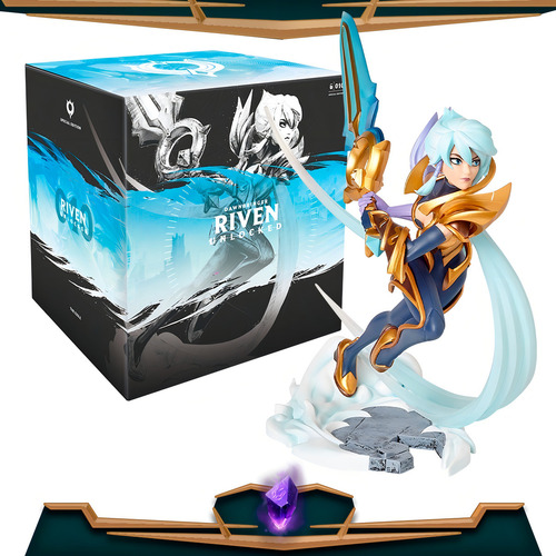 League Of Legends Riven Dawnbringer Figura Coleccion Riot
