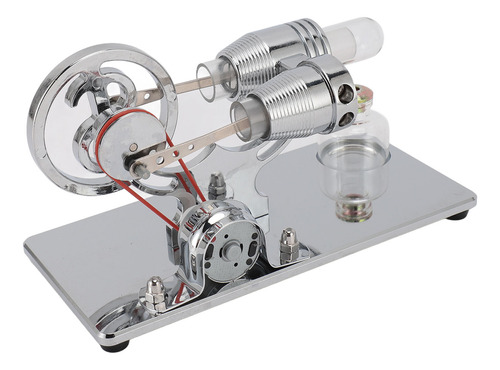 Bombilla Led Y Volante Tipo Motor Stirling, Modelo Sterling