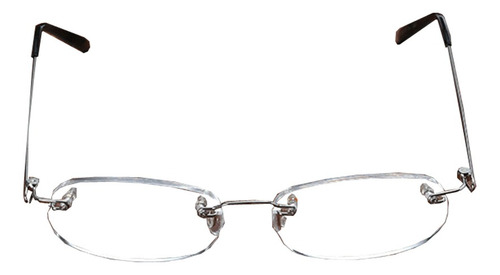 Imagen 1 de 6 de 2piezas Gafas De Lectura Sin Marco Anti-caída Ligero Oval